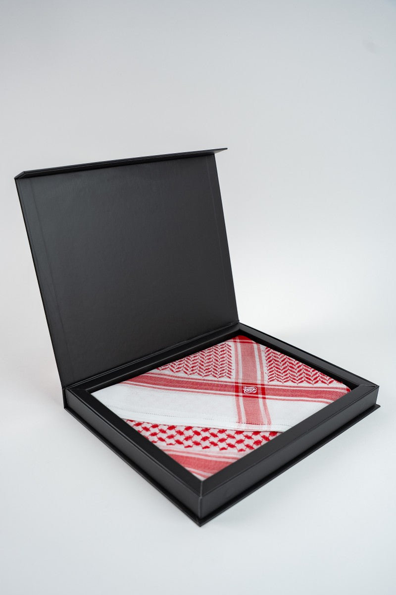 Al Wajaha Classic Red Shemagh