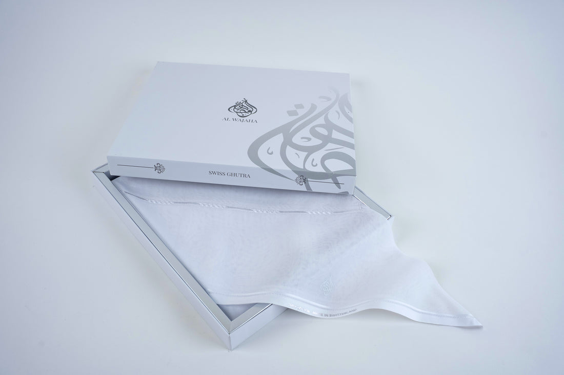 غترة الوجاهة السويسرية – مطرزة