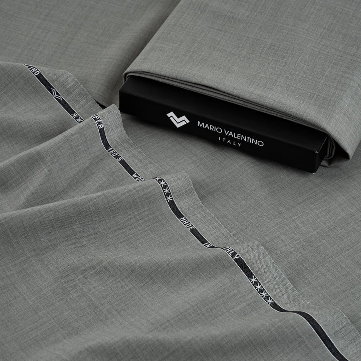 Mario Valentino Italian Fabric - Grigio Chiaro (Light Pearl Grey) | Mario Valentino Made in Italy