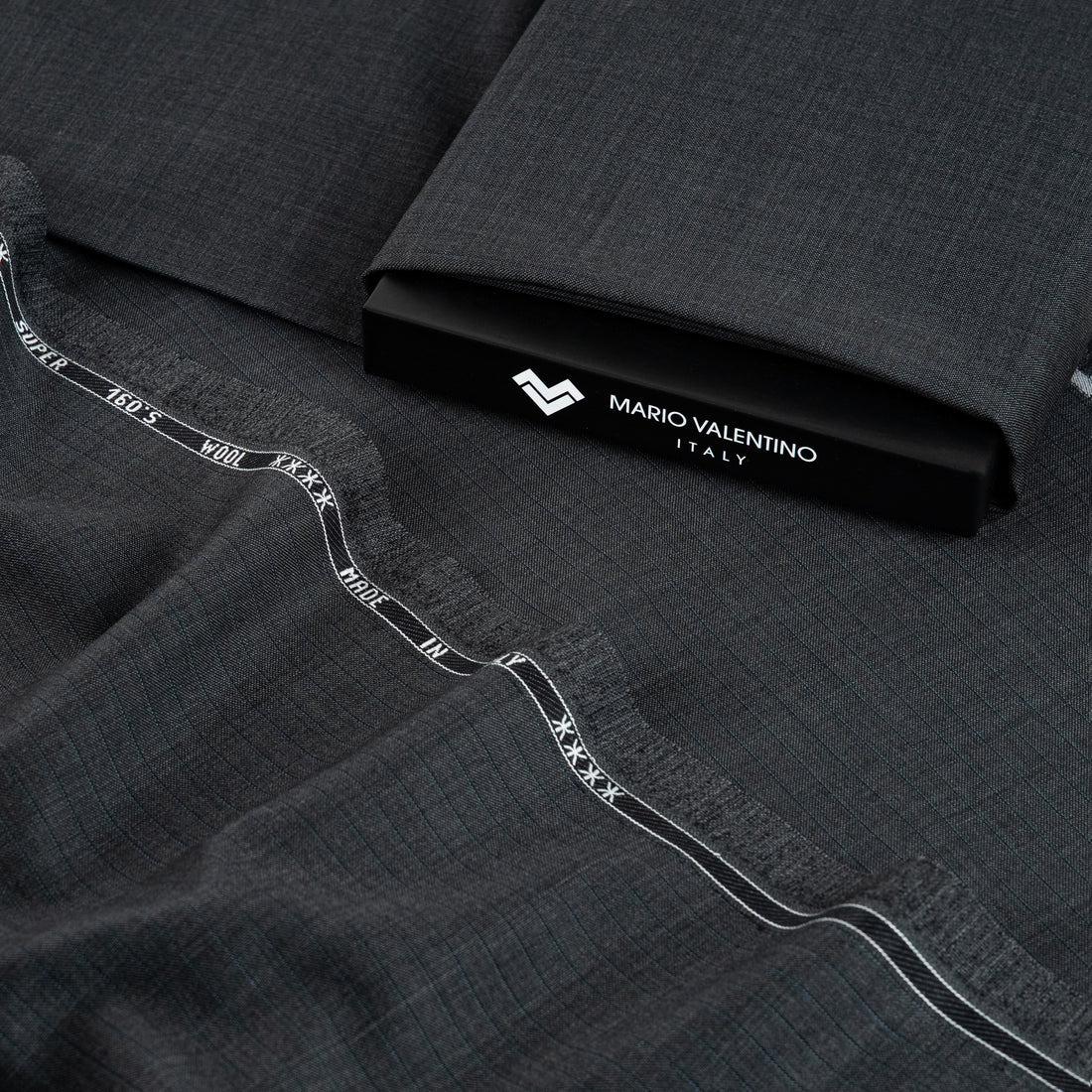 Mario Valentino Italian Fabric - Grigio Minerale (Mineral Slate Grey) | Mario Valentino Made in Italy