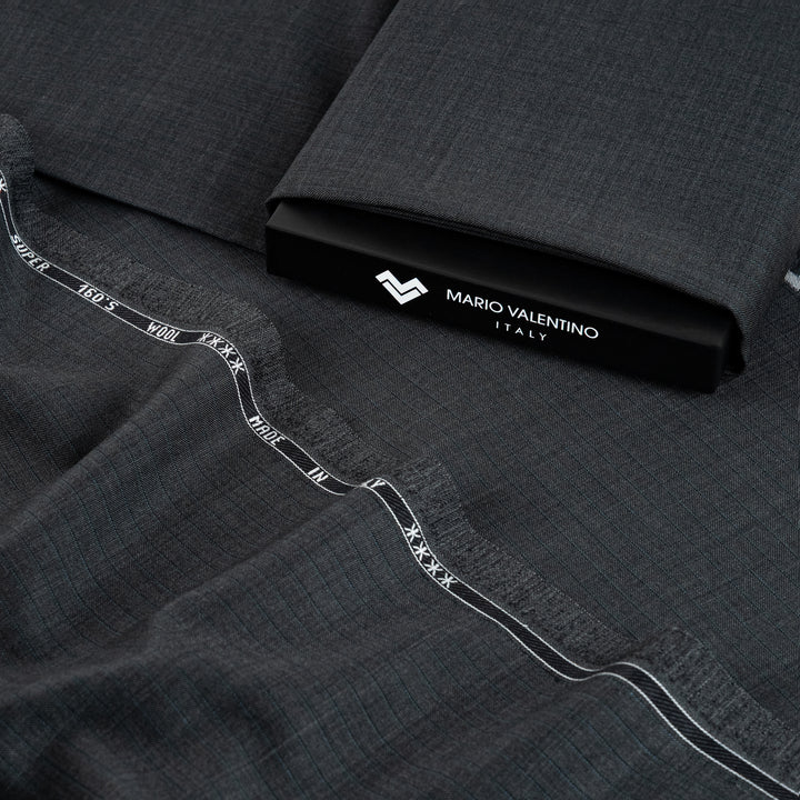 Mario Valentino Italian Fabric - Grigio Minerale (Mineral Slate Grey) | Mario Valentino Made in Italy