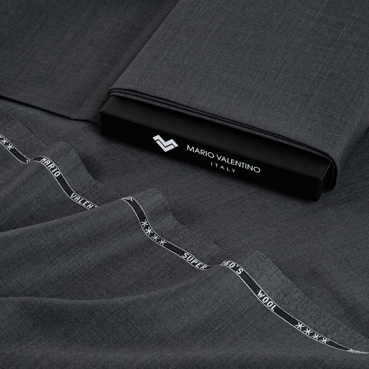 Mario Valentino Italian Fabric - Grigio Medio (Medium Charcoal Grey) | Mario Valentino Made in Italy