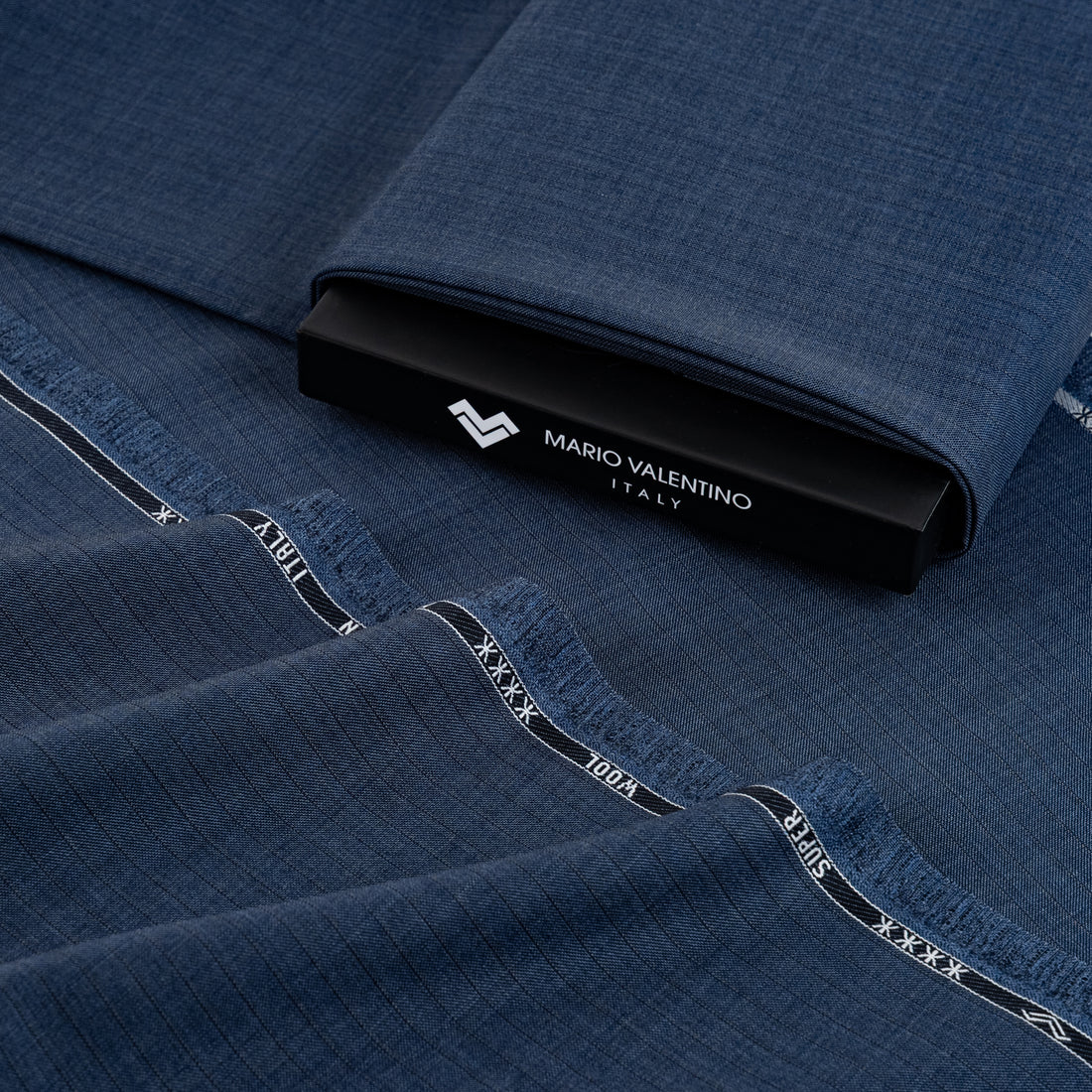 Mario Valentino Italian Fabric - Blu Zaffiro (Sapphire Navy Blue) | Mario Valentino Made in Italy
