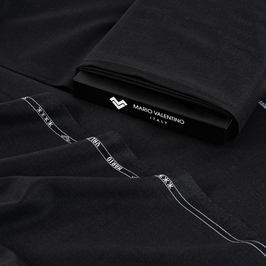Mario Valentino Italian Fabric - Nero Intenso (Pure Jet Black) | Mario Valentino Made in Italy