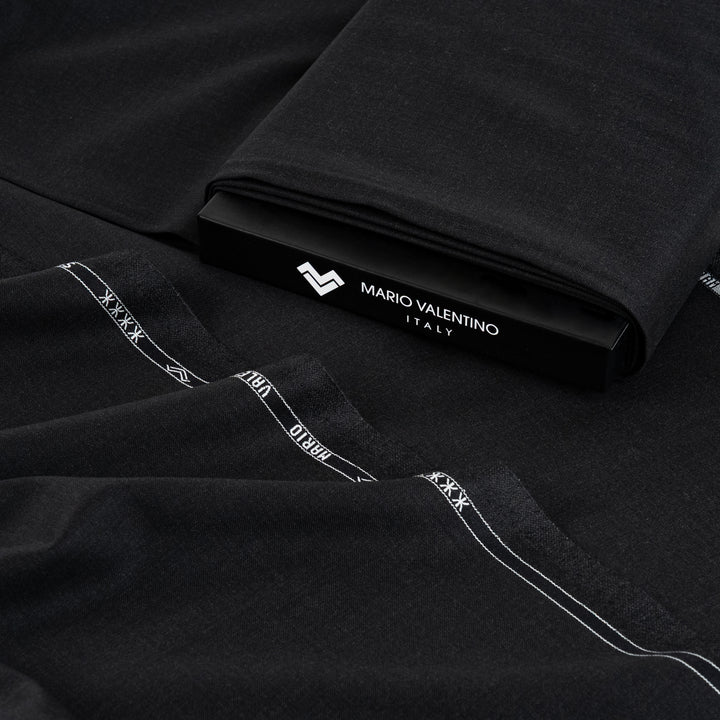 Mario Valentino Italian Fabric - Nero Intenso (Pure Jet Black) | Mario Valentino Made in Italy