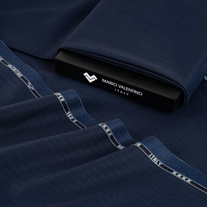 Mario Valentino Italian Fabric - Blu Reale Scuro (Dark Royal Navy) | Mario Valentino Made in Italy
