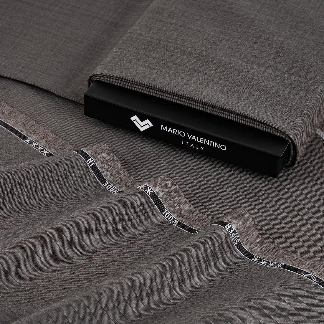 Mario Valentino Italian Fabric - Grigio Tortora (Warm Taupe Grey) | Mario Valentino Made in Italy