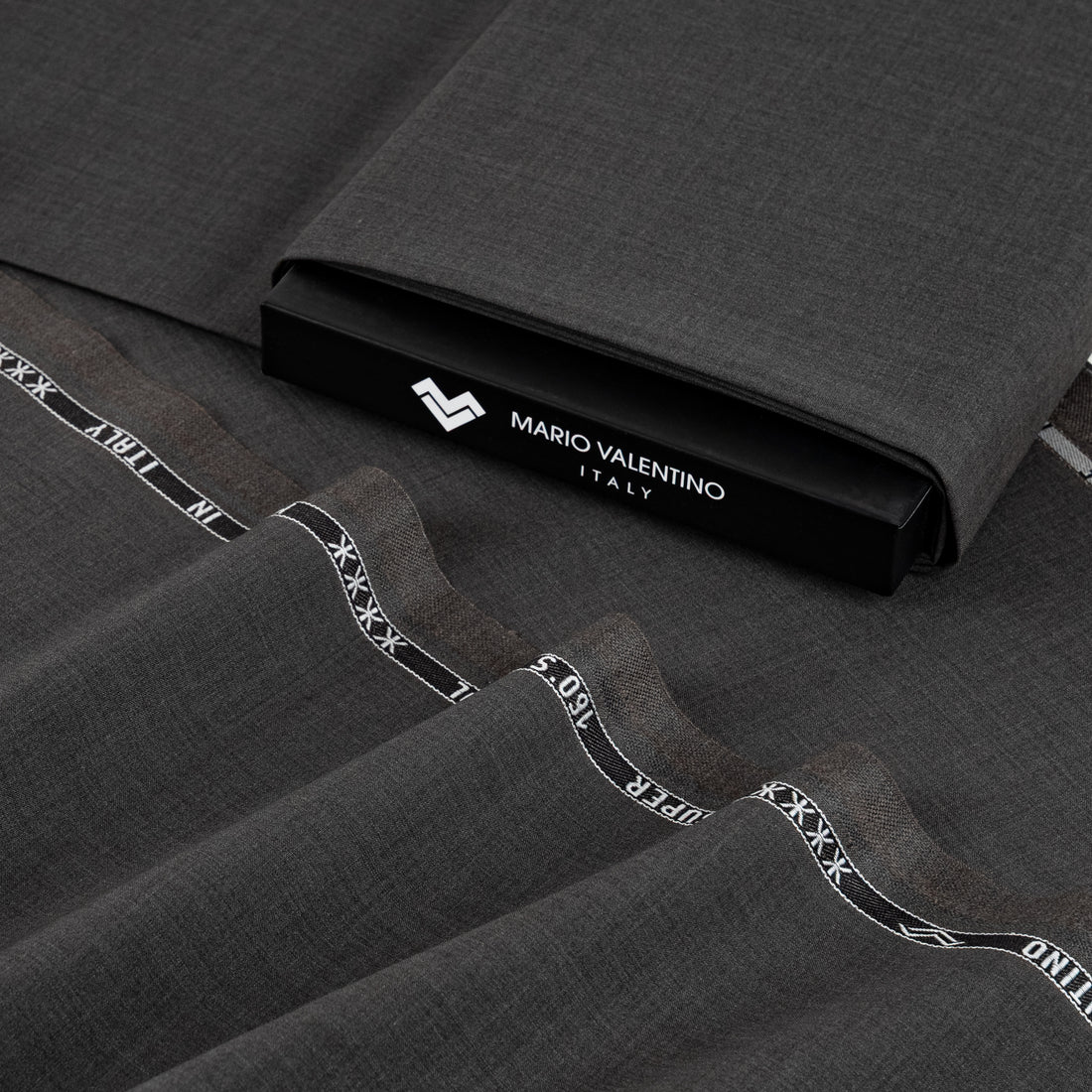 Mario Valentino Italian Fabric - Grigio Grafite (Graphite Grey) | Mario Valentino Made in Italy