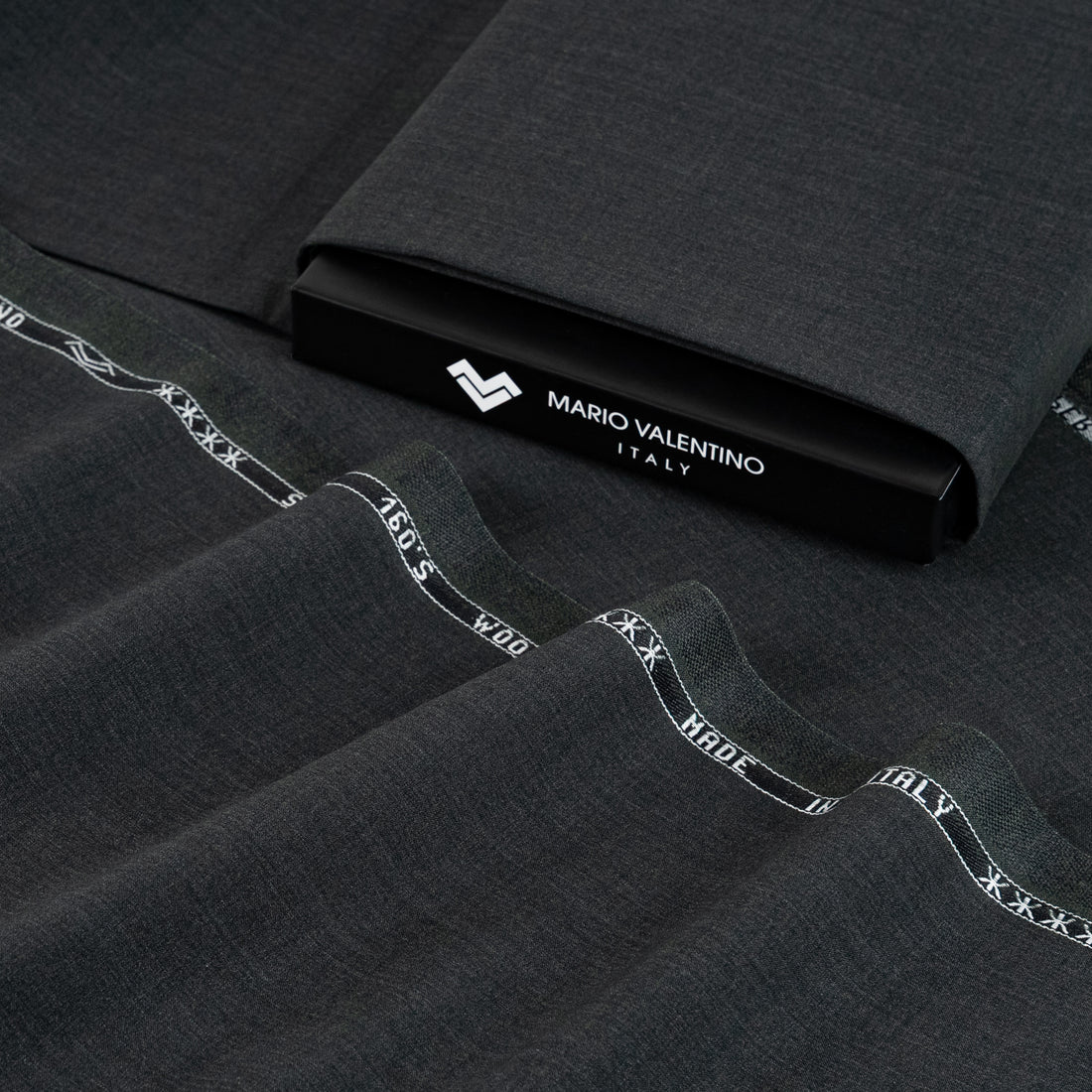 Mario Valentino Italian Fabric - Grigio Pietra (Deep Stone Grey) | Mario Valentino Made in Italy