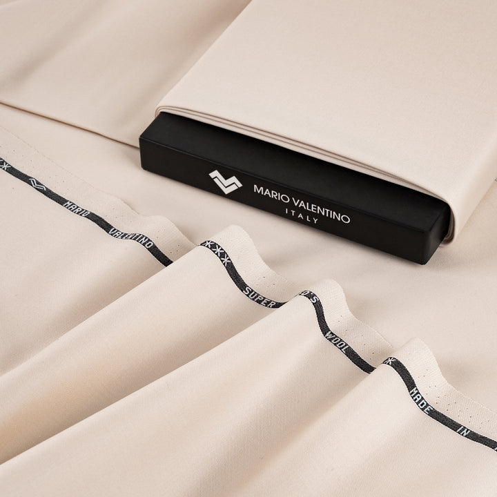 Mario Valentino Italian Fabric - Avorio Crema (Creamy Ivory Beige) | Mario Valentino Made in Italy