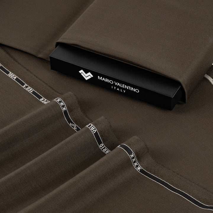 Mario Valentino Italian Fabric - Marrone Espresso (Espresso Dark Brown) | Mario Valentino Made in Italy