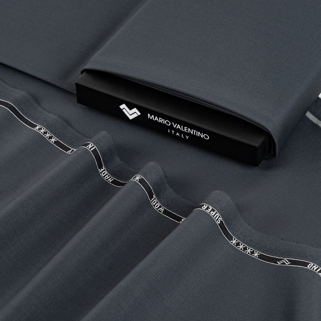 Mario Valentino Italian Fabric - Grigio Ombra (Shadow Grey) | Mario Valentino Made in Italy