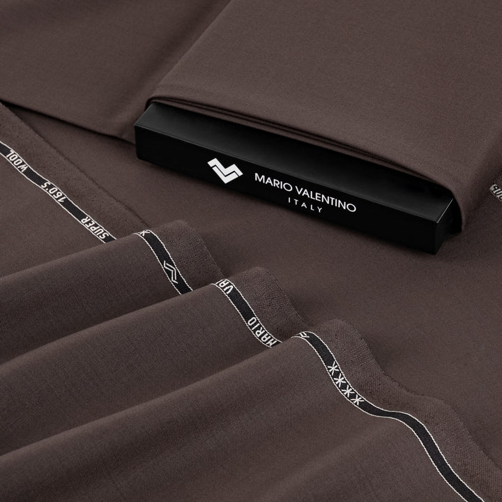 Mario Valentino Italian Fabric - Marrone Cacao (Cocoa Mocha Brown) | Mario Valentino Made in Italy