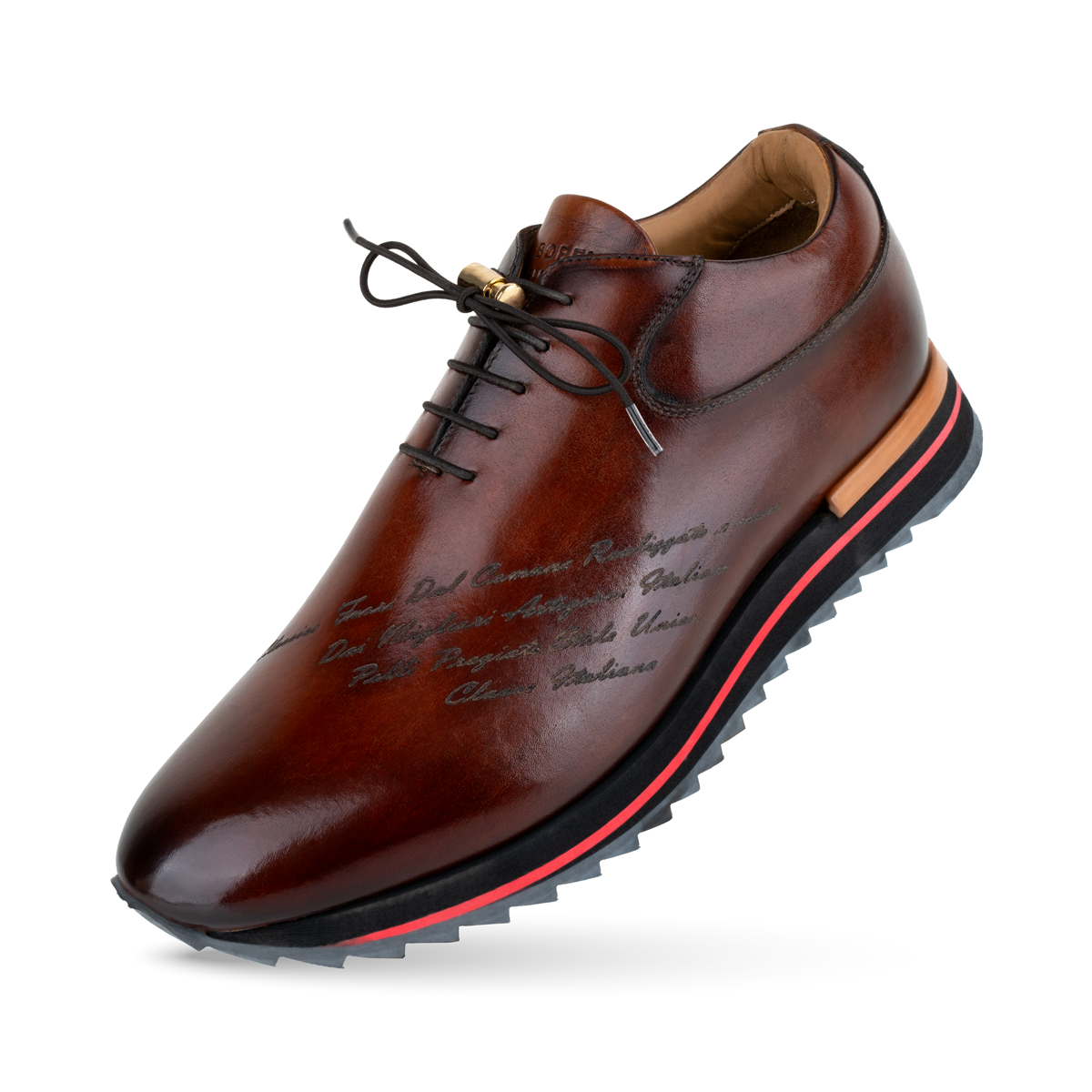 SB146 Brian Oak Brown Scritte