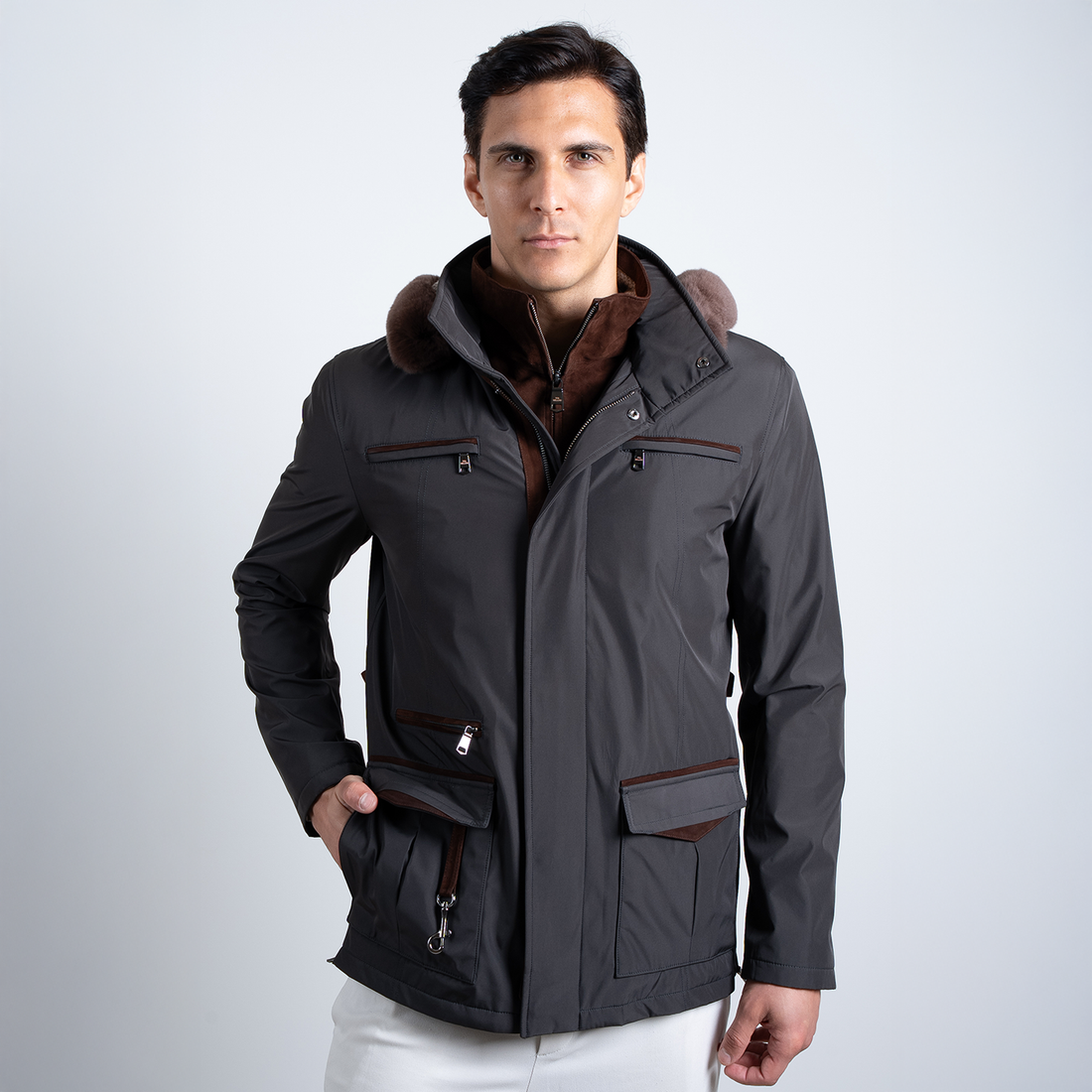 Travel Jacket 901 -  Charcoal