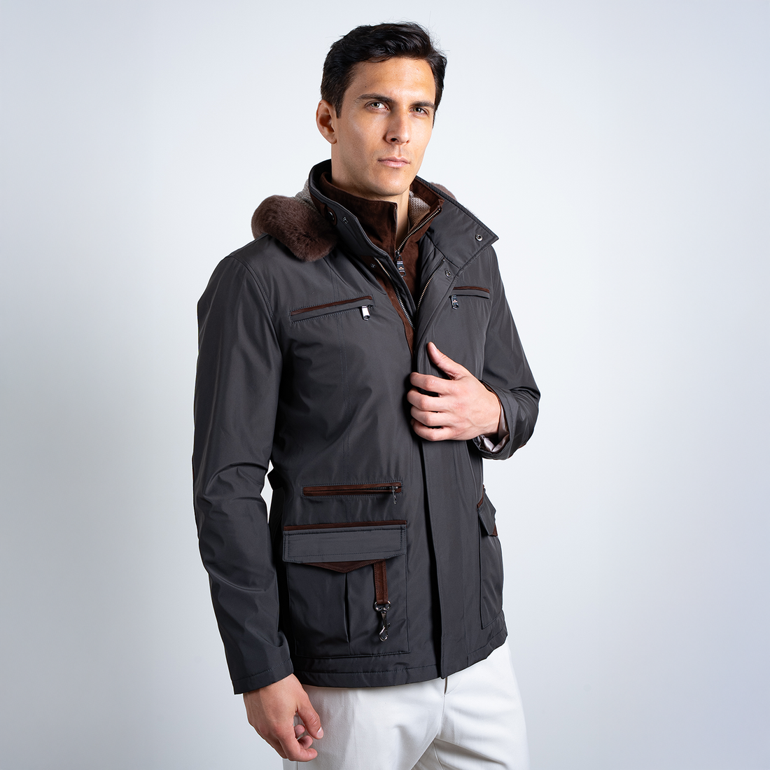 Travel Jacket 901 -  Charcoal