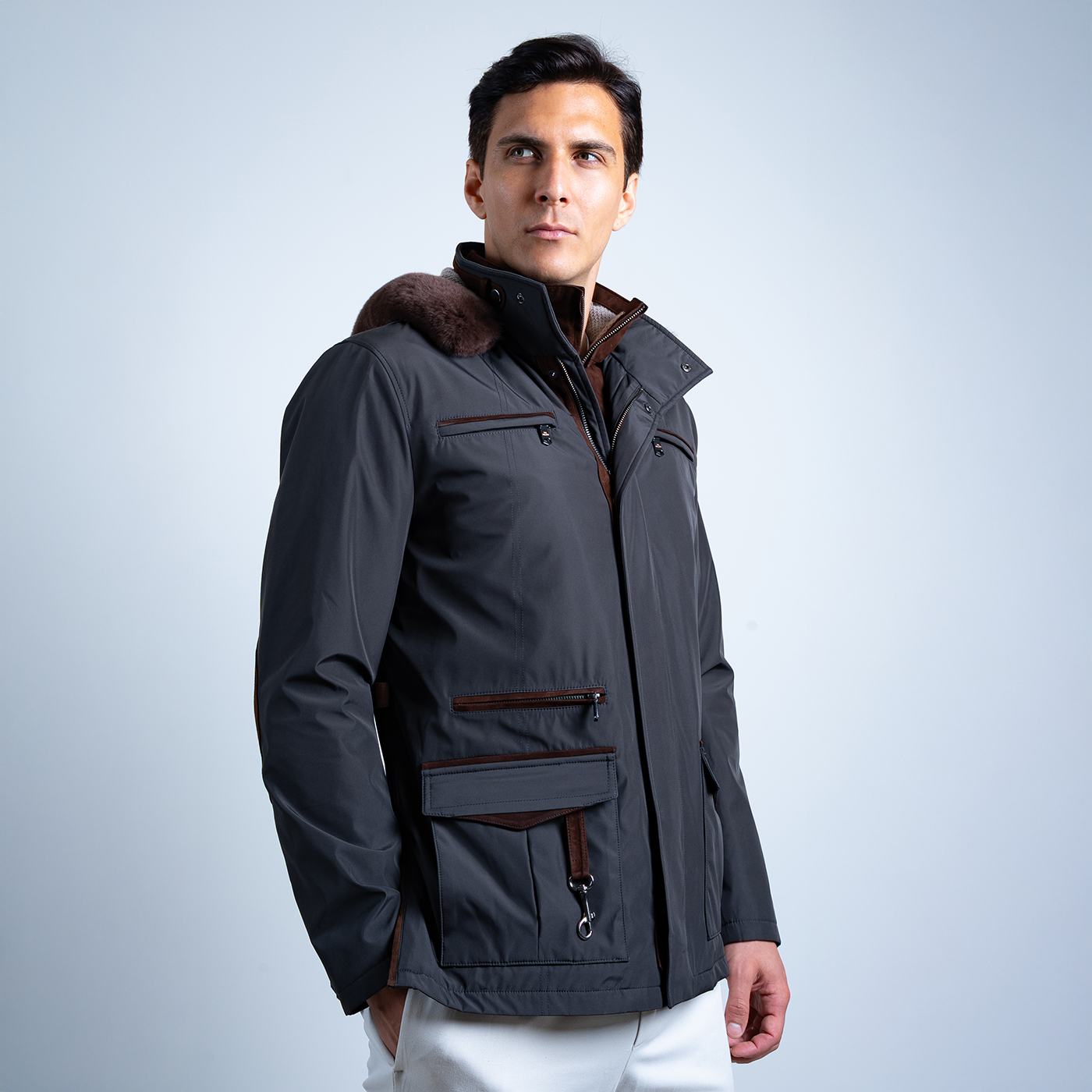 Travel Jacket 901 -  Charcoal