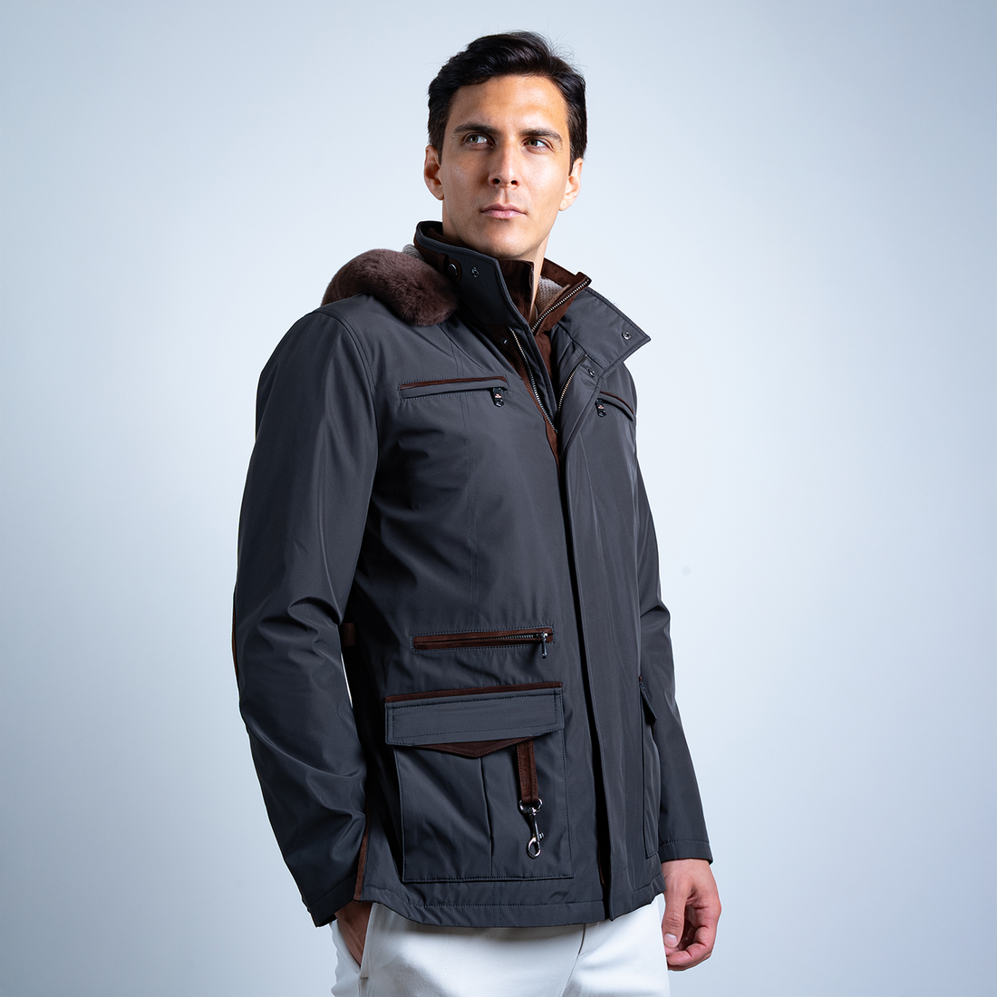 Travel Jacket 901 -  Charcoal