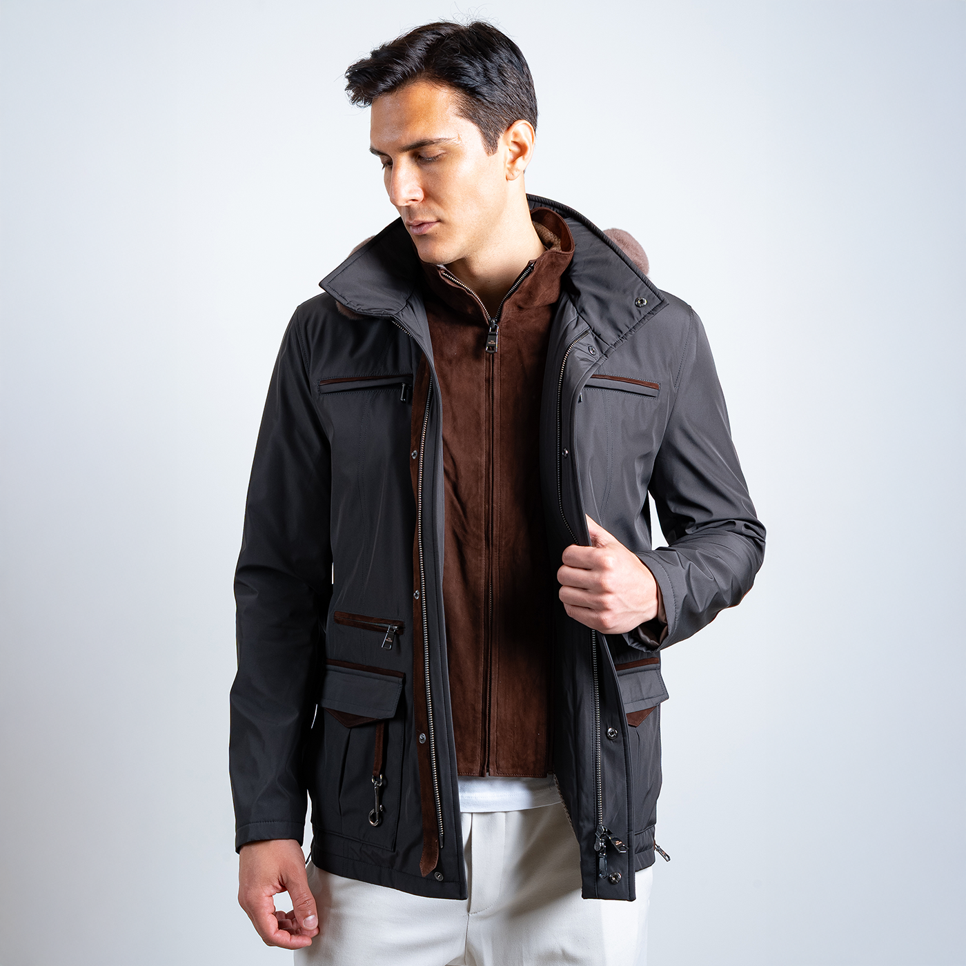 Travel Jacket 901 -  Charcoal