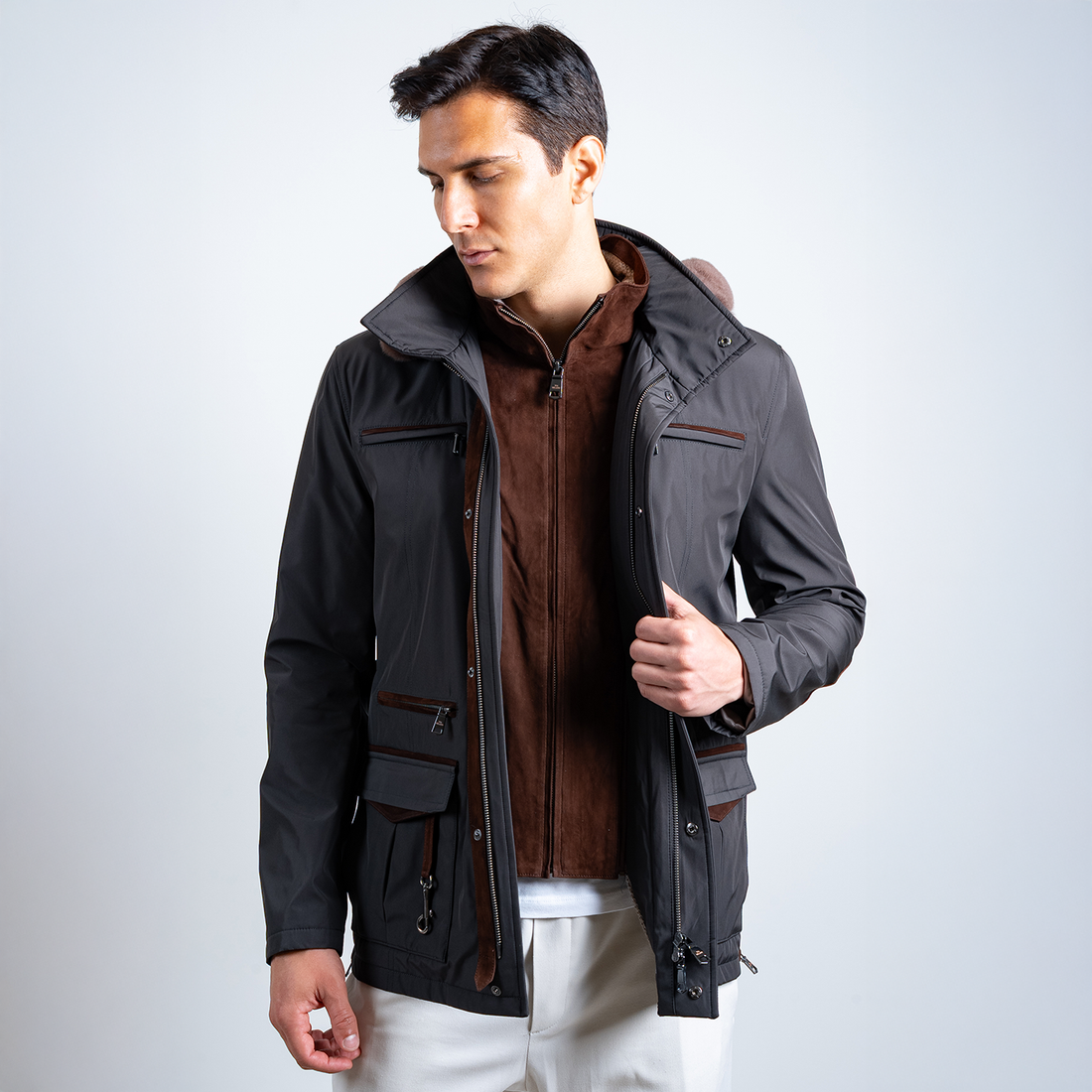 Travel Jacket 901 -  Charcoal