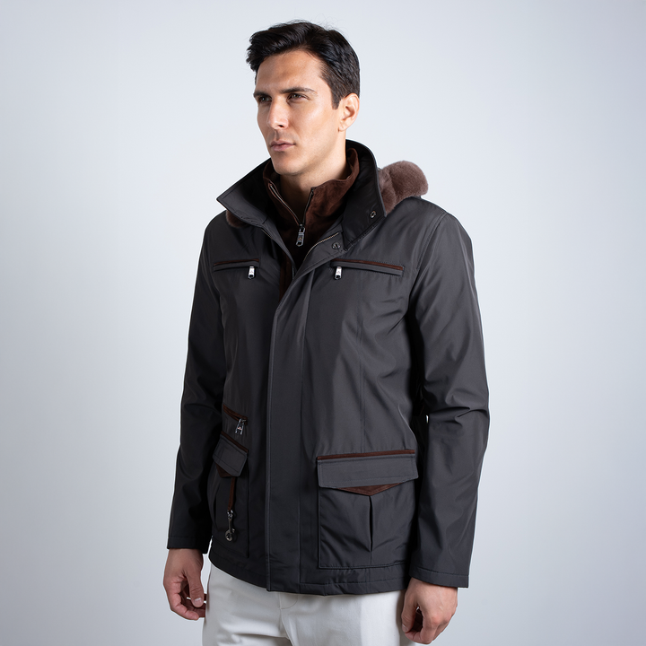 Travel Jacket 901 -  Charcoal