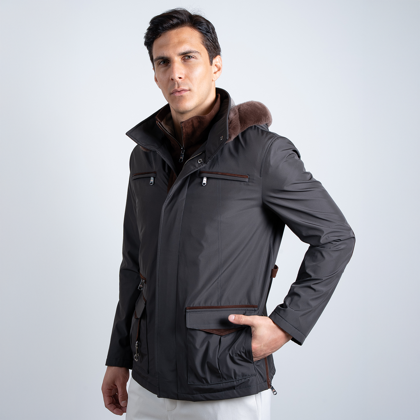 Travel Jacket 901 -  Charcoal