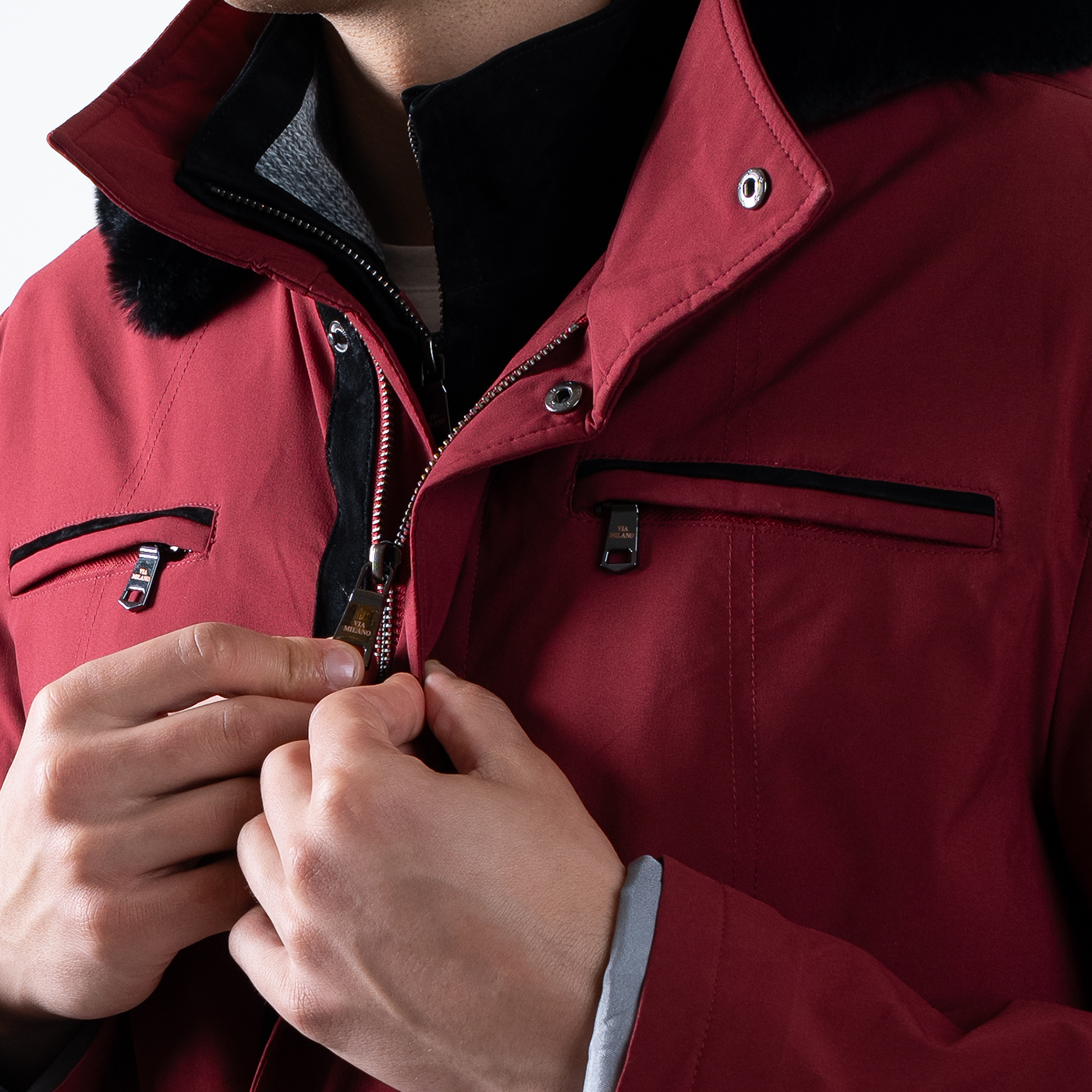 Travel Jacket 901 - Maroon