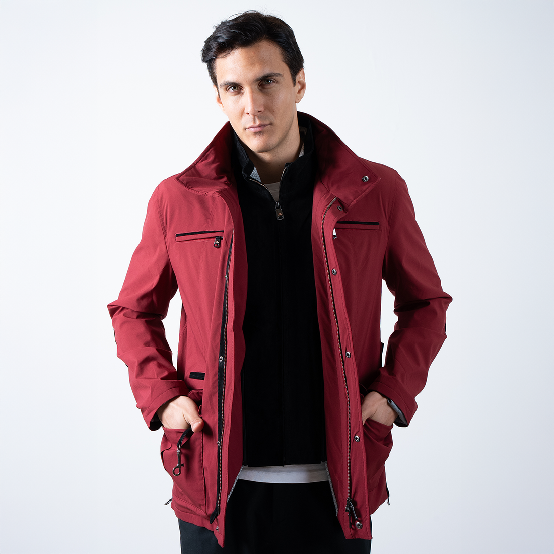 Travel Jacket 901 - Maroon