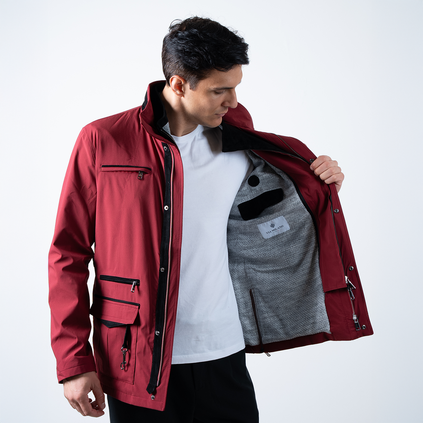 Travel Jacket 901 - Maroon