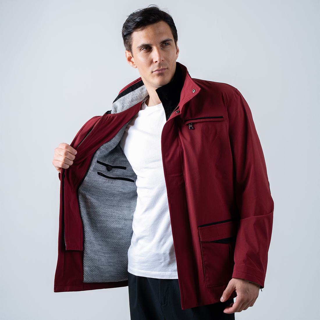 Travel Jacket 901 - Maroon
