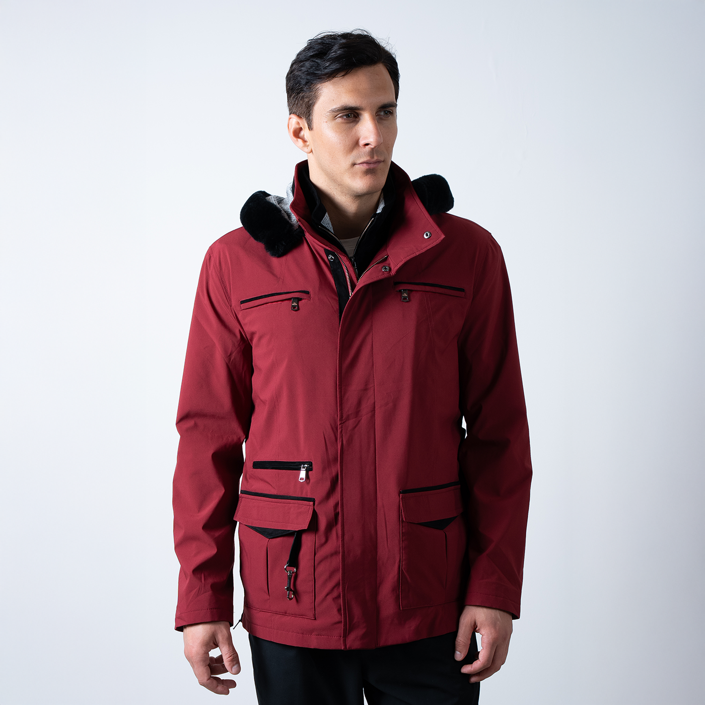 Travel Jacket 901 - Maroon