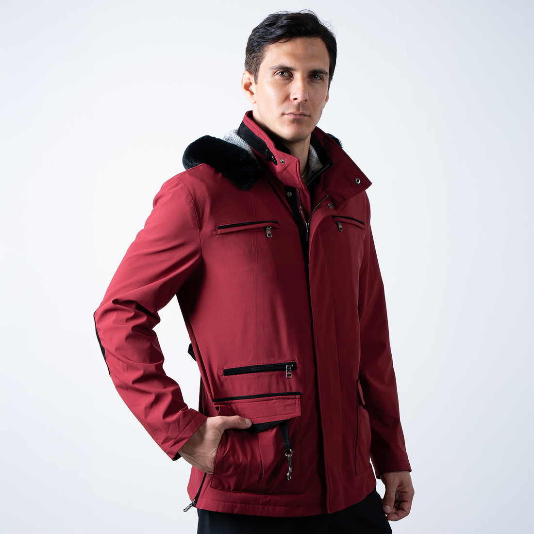 Travel Jacket 901 - Maroon